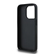 Guess Guess iPhone 15 Pro Back cover case - HC O Grained PU Big 4G Logo - Black Guess Guess iPhone 15 Pro Back cover case - HC O Grained PU Big 4G Logo - Black