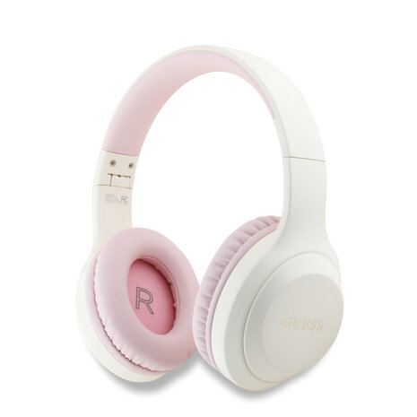 Guess Guess Headphones - Bluetooth Headphone BI-Color Printed Gold Logo - Pink