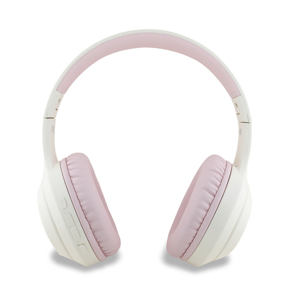 Guess Guess Écouteurs - Bluetooth Headphone BI-Color Printed Gold Logo - Rose