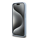 Guess Guess iPhone 15 Pro Back cover coque - HC O Grained PU Big 4G Logo - Bleu Guess Guess iPhone 15 Pro Back cover coque - HC O Grained PU Big 4G Logo - Bleu