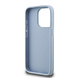 Guess Guess iPhone 15 Pro Backcover hoesje - HC O Grained PU Big 4G Logo - Blauw Guess Guess iPhone 15 Pro Backcover hoesje - HC O Grained PU Big 4G Logo - Blauw