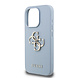 Guess Guess iPhone 15 Pro Back cover coque - HC O Grained PU Big 4G Logo - Bleu Guess Guess iPhone 15 Pro Back cover coque - HC O Grained PU Big 4G Logo - Bleu