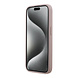 Guess Guess iPhone 15 Pro Backcover hoesje - HC O Grained PU Big 4G Logo - Roze Guess Guess iPhone 15 Pro Backcover hoesje - HC O Grained PU Big 4G Logo - Roze