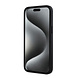 Guess Guess iPhone 15 Pro Max Back-Cover hul - HC O PU 4G Script Logo - Schwarz Guess Guess iPhone 15 Pro Max Back-Cover hul - HC O PU 4G Script Logo - Schwarz