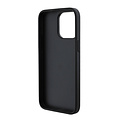 Guess Guess iPhone 15 Pro Max Back cover coque - HC O PU 4G Script Logo - Noir