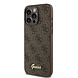 Guess Guess iPhone 15 Pro Max Backcover hoesje - HC O PU 4G Script Logo - Bruin Guess Guess iPhone 15 Pro Max Backcover hoesje - HC O PU 4G Script Logo - Bruin