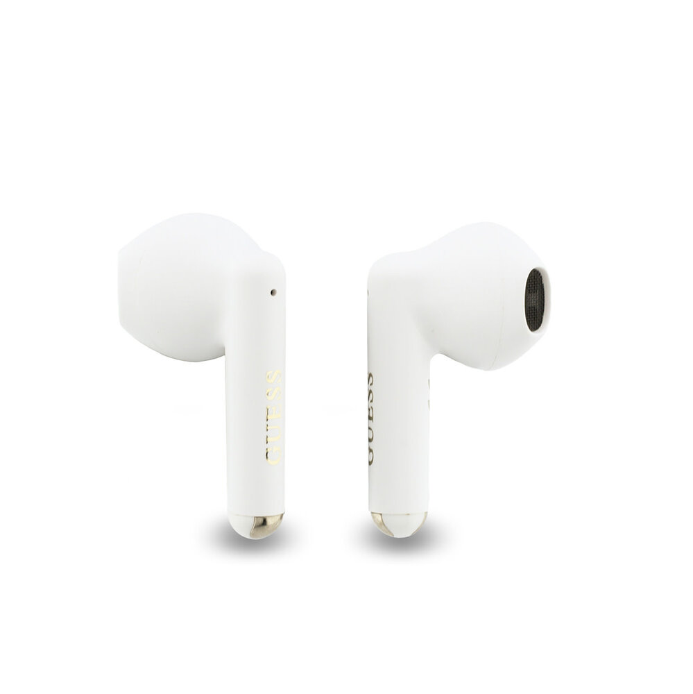 Guess Guess Earplugs - TWS Satin Effect Printed Classic Logo - Pink