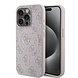 Guess Guess iPhone 15 Pro Max Back-Cover hul - HC O Magsafe PU 4G Ring Classic Logo - Rosa Guess Guess iPhone 15 Pro Max Back-Cover hul - HC O Magsafe PU 4G Ring Classic Logo - Rosa