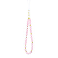 Guess Guess iPhone 15 Pro Backcover hoesje - HC O Magsafe IML Triangle Logo W/ Pearl - Roze