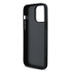 Guess Guess iPhone 15 Pro Max Backcover hoesje - HC O Grained PU HS 4G And Triangle Logo - Zwart Guess Guess iPhone 15 Pro Max Backcover hoesje - HC O Grained PU HS 4G And Triangle Logo - Zwart