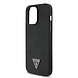 Guess Guess iPhone 15 Pro Max Back cover coque - HC O Grained PU HS 4G And Triangle Logo - Noir Guess Guess iPhone 15 Pro Max Back cover coque - HC O Grained PU HS 4G And Triangle Logo - Noir