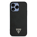Guess Guess iPhone 15 Pro Max Back cover coque - HC O Grained PU HS 4G And Triangle Logo - Noir Guess Guess iPhone 15 Pro Max Back cover coque - HC O Grained PU HS 4G And Triangle Logo - Noir