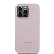 Guess Guess iPhone 15 Pro Max Back-Cover hul - HC O Grained PU HS Peony And Triangle Logo - Rosa Guess Guess iPhone 15 Pro Max Back-Cover hul - HC O Grained PU HS Peony And Triangle Logo - Rosa