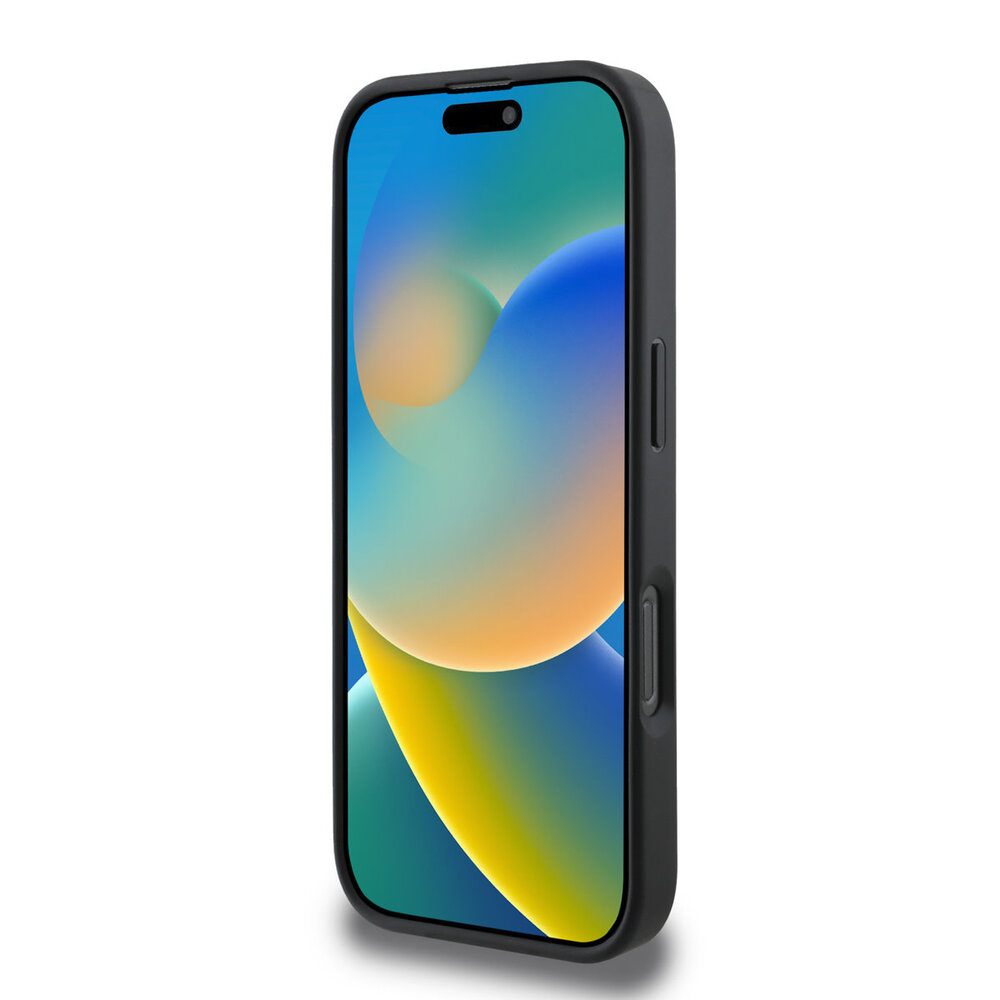 Guess Guess iPhone 16 Pro Max Back cover coque - HC O Grained PU BIG 4G Logo - Noir Guess Guess iPhone 16 Pro Max Back cover coque - HC O Grained PU BIG 4G Logo - Noir
