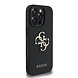 Guess Guess iPhone 16 Pro Max Back cover coque - HC O Grained PU BIG 4G Logo - Noir Guess Guess iPhone 16 Pro Max Back cover coque - HC O Grained PU BIG 4G Logo - Noir