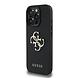 Guess Guess iPhone 16 Pro Max Back cover coque - HC O Grained PU BIG 4G Logo - Noir Guess Guess iPhone 16 Pro Max Back cover coque - HC O Grained PU BIG 4G Logo - Noir