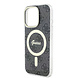 Guess Guess iPhone 16 Pro Back cover coque - HC O Magsafe IML 4G - Noir Guess Guess iPhone 16 Pro Back cover coque - HC O Magsafe IML 4G - Noir