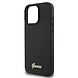 Guess Guess iPhone 16 Pro Max Back cover case - HC O Fixed Glitter - Black Guess Guess iPhone 16 Pro Max Back cover case - HC O Fixed Glitter - Black
