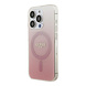 Guess Guess iPhone 15 Pro Back cover case - O HC Magsafe IML Glitter Gradient - Pink Guess Guess iPhone 15 Pro Back cover case - O HC Magsafe IML Glitter Gradient - Pink