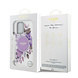 Guess Guess iPhone 15 Pro Max Backcover hoesje - HC O Magsafe IML Flower - Paars Guess Guess iPhone 15 Pro Max Backcover hoesje - HC O Magsafe IML Flower - Paars