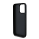 Guess Guess iPhone 15 Pro Max Back cover case - HC O Grained PU With Flower Charm Strap - Black Guess Guess iPhone 15 Pro Max Back cover case - HC O Grained PU With Flower Charm Strap - Black