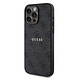 Guess Guess iPhone 15 Pro Max Backcover hoesje - HC O Magsafe PU 4G Ring Classic Logo - Zwart Guess Guess iPhone 15 Pro Max Backcover hoesje - HC O Magsafe PU 4G Ring Classic Logo - Zwart