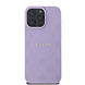 Guess Guess iPhone 15 Pro Max Back cover case - HC O Magsafe PU Peony Hot Stamp - Purple Guess Guess iPhone 15 Pro Max Back cover case - HC O Magsafe PU Peony Hot Stamp - Purple