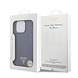 Guess Guess iPhone 16 Pro Max Back-Cover hul - O HC Magsafe Denim Triangle Logo - Hellblau