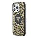 Guess Guess iPhone 15 Pro Max Back cover coque - HC O PC TPU Leopard Printed - Marron Guess Guess iPhone 15 Pro Max Back cover coque - HC O PC TPU Leopard Printed - Marron