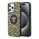 Guess Guess iPhone 15 Pro Max Back-Cover hul - HC O PC TPU Leopard Printed - Braun Guess Guess iPhone 15 Pro Max Back-Cover hul - HC O PC TPU Leopard Printed - Braun