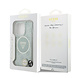Guess Guess iPhone 16 Pro Backcover hoesje - HC O Magsafe IML 4G Triangle W/ Cord Strap - Groen Guess Guess iPhone 16 Pro Backcover hoesje - HC O Magsafe IML 4G Triangle W/ Cord Strap - Groen
