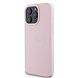 Guess Guess iPhone 15 Pro Max Back-Cover hul - HC Magsafe PU Grained Gold Ring - Rosa Guess Guess iPhone 15 Pro Max Back-Cover hul - HC Magsafe PU Grained Gold Ring - Rosa