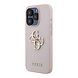 Guess Guess iPhone 15 Pro Back cover coque - HC O Grained PU Big 4G Logo - Rose Guess Guess iPhone 15 Pro Back cover coque - HC O Grained PU Big 4G Logo - Rose