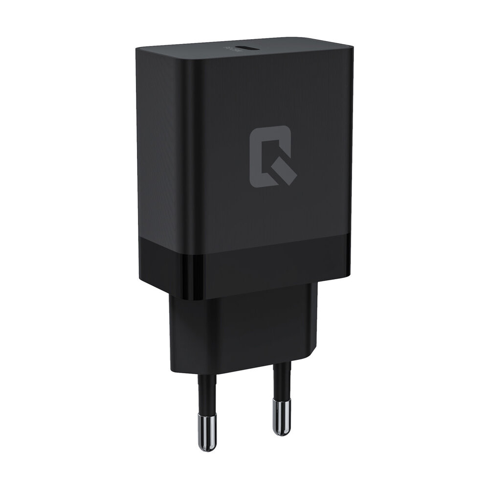 TUNIQ TUNIQ Fast Charger PD 25W - with Lightning to Type-C Cable - Black TUNIQ TUNIQ Fast Charger PD 25W - with Lightning to Type-C Cable - Black