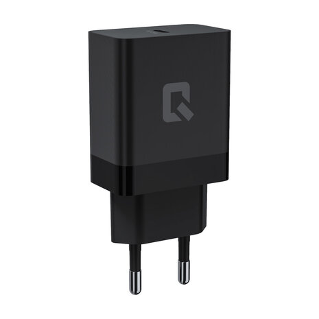TUNIQ TUNIQ Chargeur Rapide PD 25W - avec Câble Lightning vers Type-C - Noir TUNIQ TUNIQ Chargeur Rapide PD 25W - avec Câble Lightning vers Type-C - Noir