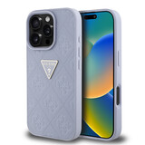 Guess Guess iPhone 16 Pro Max Back-Cover hul - HC O Grained PU HS 4G And Triangle Logo - Lila