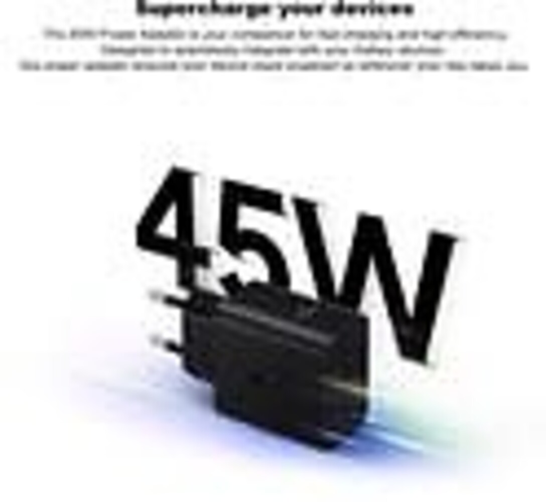 Samsung Samsung Adapter - 45W Power Adapter USB-C - Zwart Samsung Samsung Adapter - 45W Power Adapter USB-C - Zwart