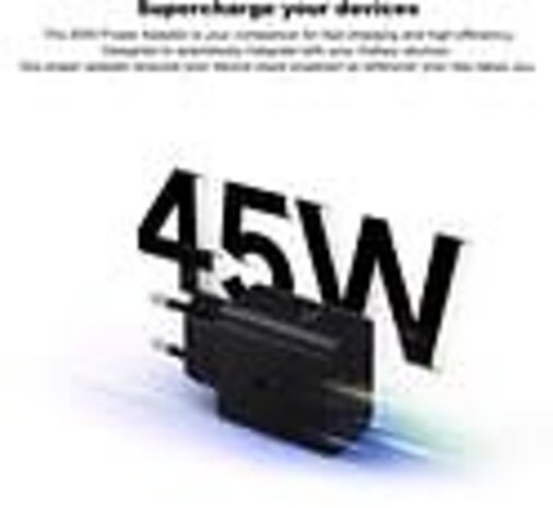 Samsung Samsung Adapter - 45W Power Adapter USB-C - Noir Samsung Samsung Adapter - 45W Power Adapter USB-C - Noir