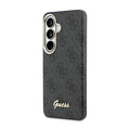 Guess Guess Galaxy S26 Back cover coque - PU 4G Script Metal Logo Magsafe pro Samsung Galaxy S26 - Noir