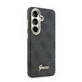 Guess Guess Galaxy S26 Back-Cover hul - PU 4G Script Metal Logo Magsafe pro Samsung Galaxy S26 - Schwarz