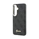 Guess Guess Galaxy S26 Back-Cover hul - PU 4G Script Metal Logo Magsafe pro Samsung Galaxy S26 - Schwarz