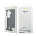 Guess Guess Galaxy S26 Backcover hoesje - PU 4G Script Metal Logo Magsafe pro Samsung Galaxy S26 - Zwart