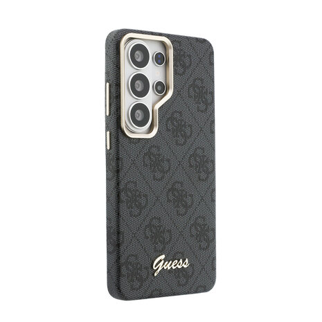 Guess Guess Galaxy S26 Ultra Back cover case - PU 4G Script Metal Logo Magsafe pro Samsung Galaxy S26 Ultra - Black Guess Guess Galaxy S26 Ultra Back cover case - PU 4G Script Metal Logo Magsafe pro Samsung Galaxy S26 Ultra - Black
