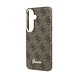 Guess Guess Galaxy S26 Back cover coque - PU 4G Script Metal Logo Magsafe pro Samsung Galaxy S26 - Marron Guess Guess Galaxy S26 Back cover coque - PU 4G Script Metal Logo Magsafe pro Samsung Galaxy S26 - Marron