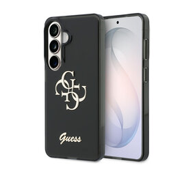 Guess Guess Galaxy S26 Back cover case - IML 4G Script Metal Logo pro Samsung Galaxy 26 - Black