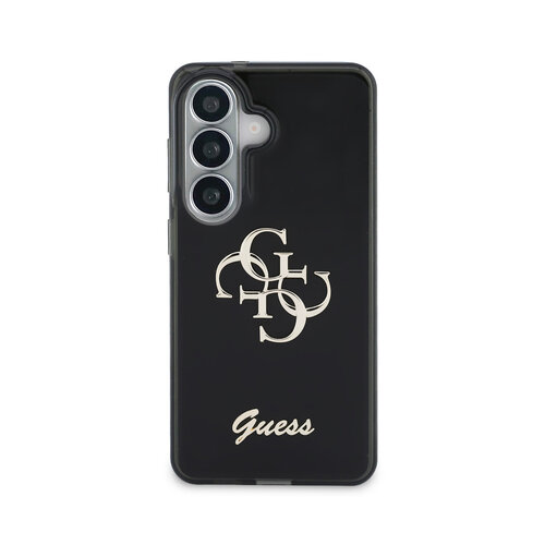 Guess Guess Galaxy S26 Back cover case - IML 4G Script Metal Logo pro Samsung Galaxy 26 - Black