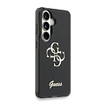 Guess Guess Galaxy S26 Back cover coque - IML 4G Script Metal Logo pro Samsung Galaxy 26 - Noir