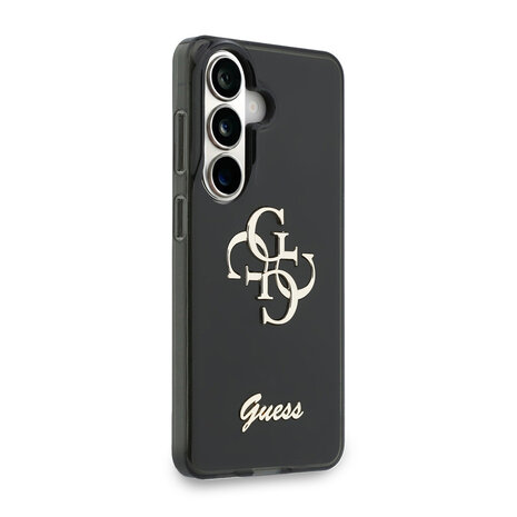 Guess Guess Galaxy S26 Back cover coque - IML 4G Script Metal Logo pro Samsung Galaxy 26 - Noir