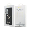 Guess Guess Galaxy S26 Backcover hoesje - IML 4G Script Metal Logo pro Samsung Galaxy 26 - Zwart