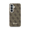 Guess Guess Galaxy S26 Back-Cover hul - PU 4G Script Metal Logo Magsafe pro Samsung Galaxy S26 - Braun